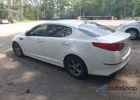2015 Kia Optima Lx из США, поврежденный, VIN KNAGM4A71F5611444